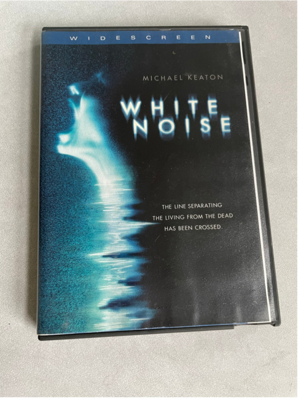 White Noise DVD Michael Keaton Horror Movie Black Blue One Size